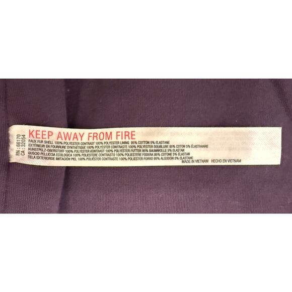 Free People FP Movement Fleece Jacket Yellow Purple Ombre L Large Hit the Slopes - Picture 7 of 8